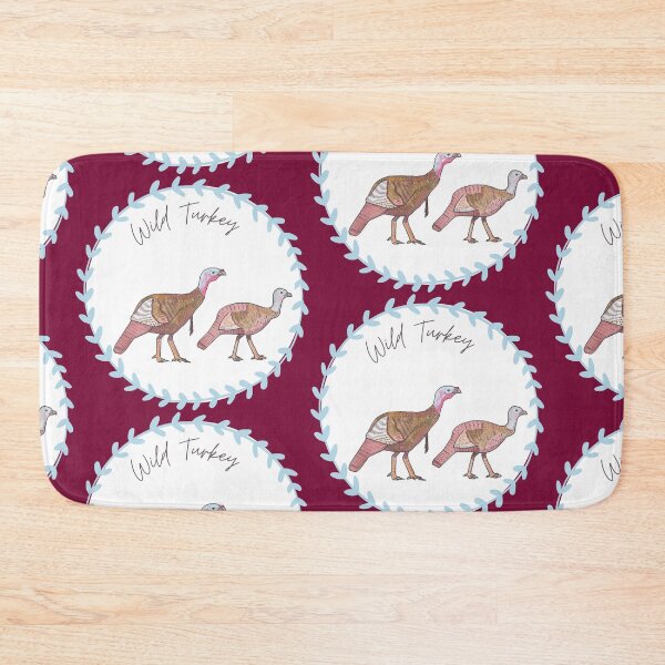 Item preview, Wild Turkey bird art bird species logo designed and sold by TheWaterBirds.
