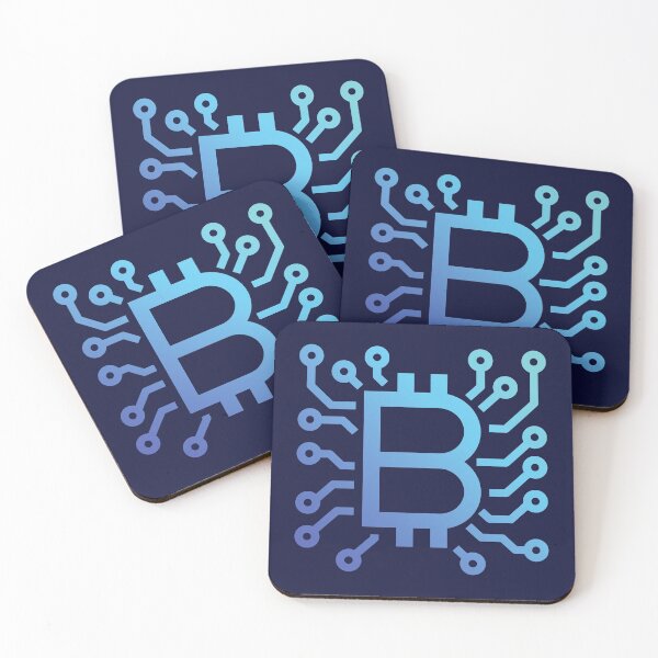 Item preview, Blue Bitcoin Circuit designed and sold by AeroAstro.