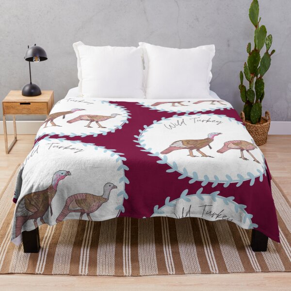 Item preview, Wild Turkey bird art bird species logo designed and sold by TheWaterBirds.