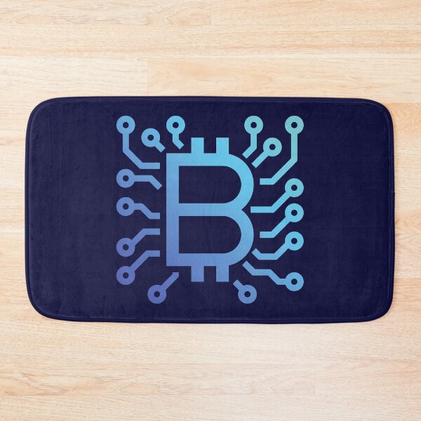 Item preview, Blue Bitcoin Circuit designed and sold by AeroAstro.