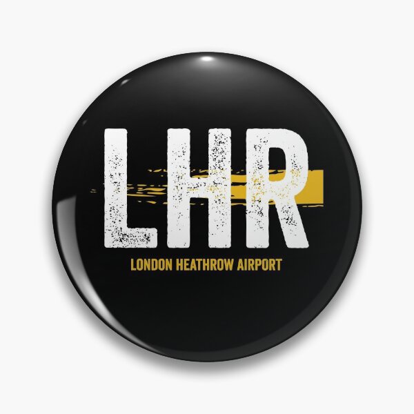 Item preview, LHR, Heathrow International Airport, US Airport Code. Flying, travel and pilot souvenir  designed and sold by VFRZone.