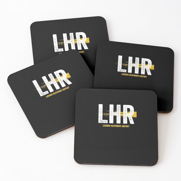 Item preview, LHR, Heathrow International Airport, US Airport Code. Flying, travel and pilot souvenir  designed and sold by VFRZone.