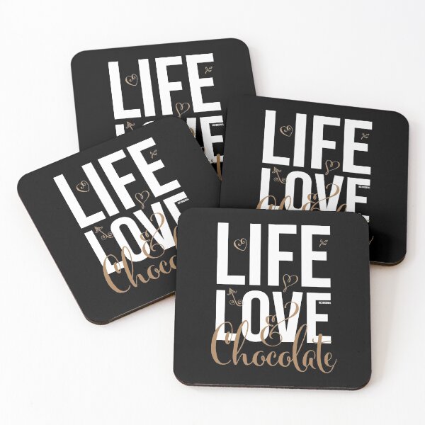 Item preview, Life Love and Chocolate designed and sold by Inc-Solutions.