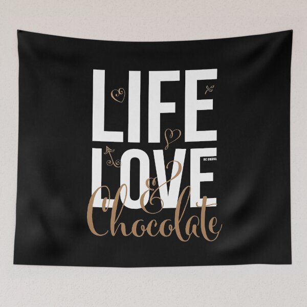 Item preview, Life Love and Chocolate designed and sold by Inc-Solutions.