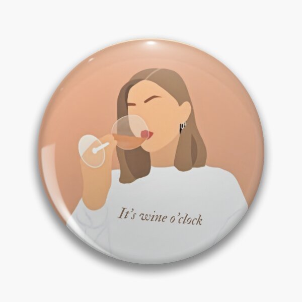 Item preview, It's wine o'clock. Time for wine designed and sold by soniaaseguin.