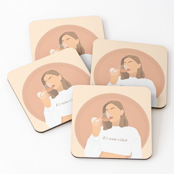 Item preview, It's wine o'clock. Time for wine designed and sold by soniaaseguin.