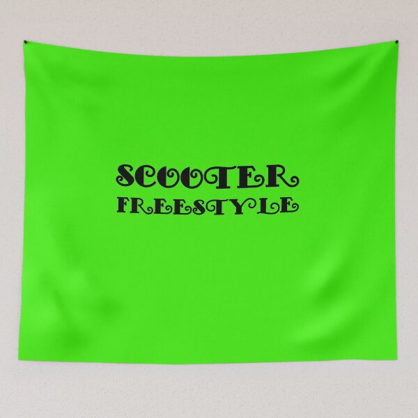 Item preview, Scooter Freestyle Green designed and sold by DamaliePierre.