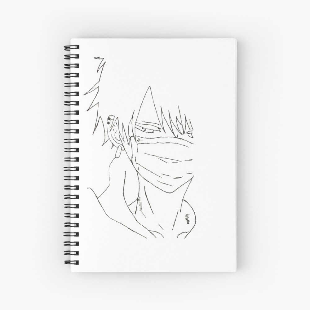 Old Man Anime Meme Face | Spiral Notebook