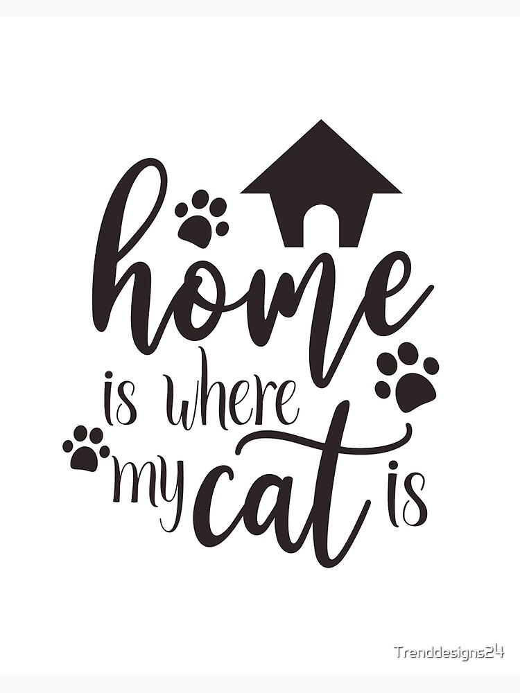 Home Is WhereWall Quote Decal