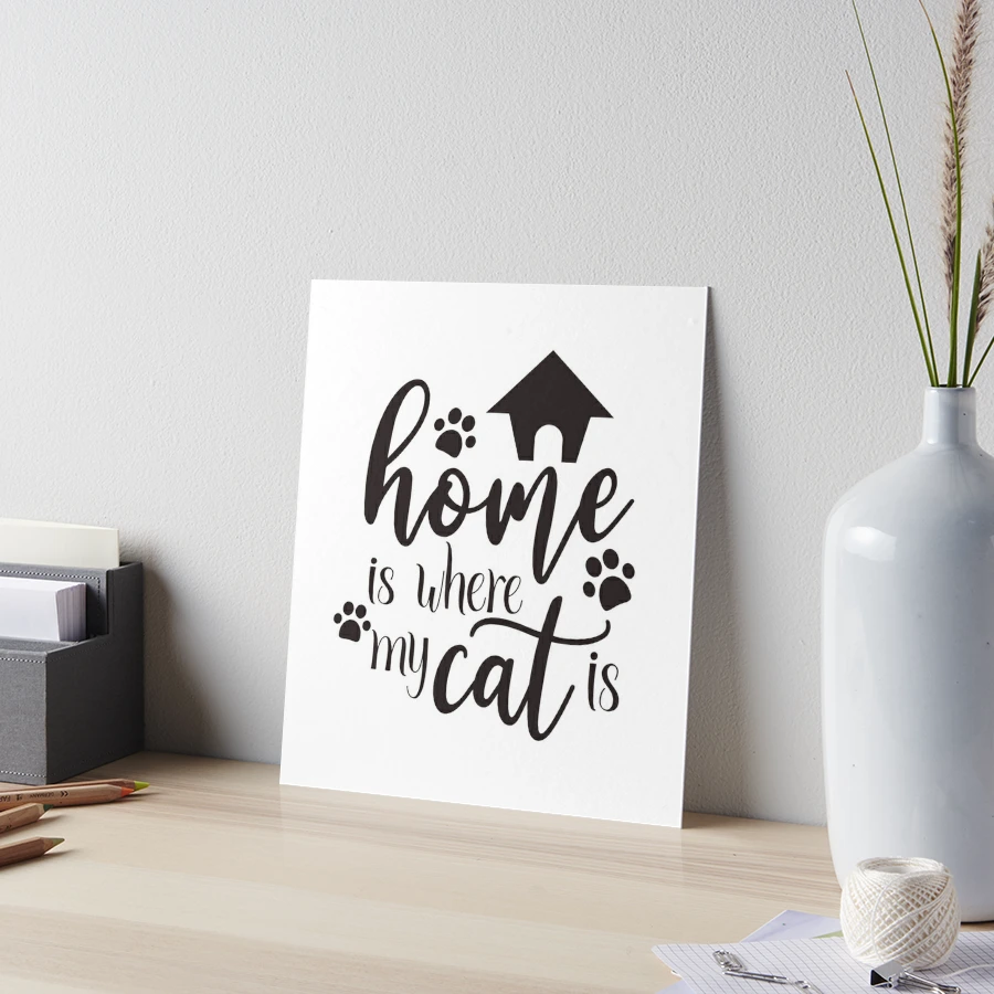 Home Is WhereWall Quote Decal