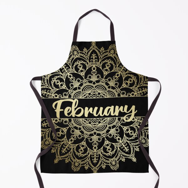 Item preview, February month for bullet journal in gold designed and sold by felinefeelings.
