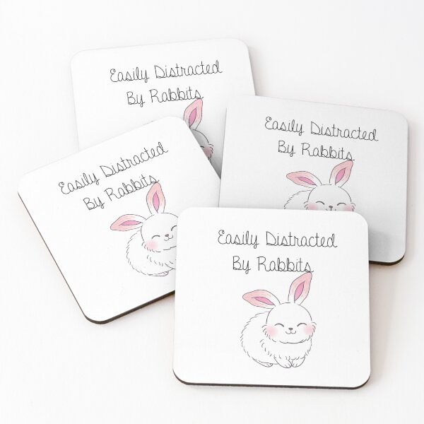 Item preview, Easily Distracted by Rabbits designed and sold by Organization -Shirt.