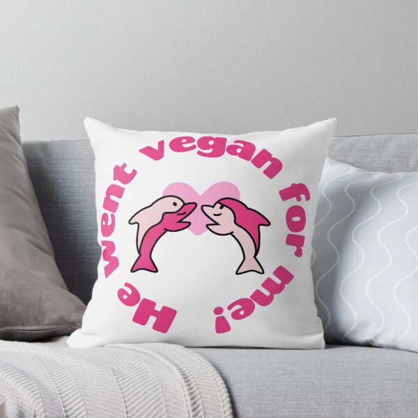 Item preview, He Went Vegan For Me! Cute Vegan Valentines designed and sold by WhimsicaliTee.