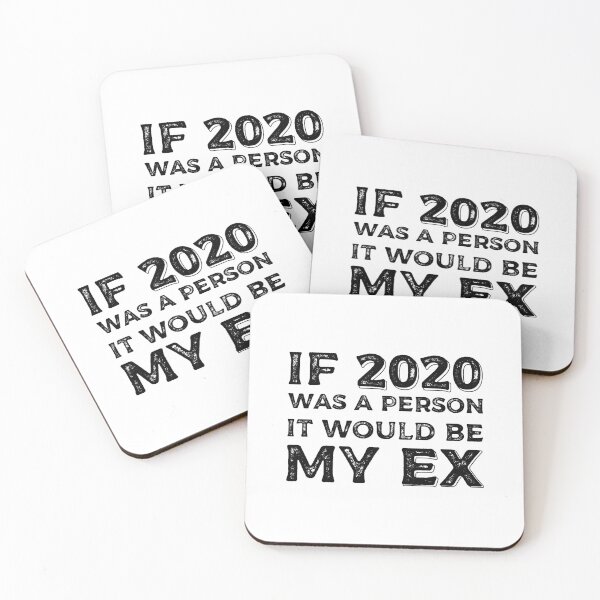 Item preview, If 2020 was a person it would be my ex - 2020 Funny gift (Black version) designed and sold by Eddyed.