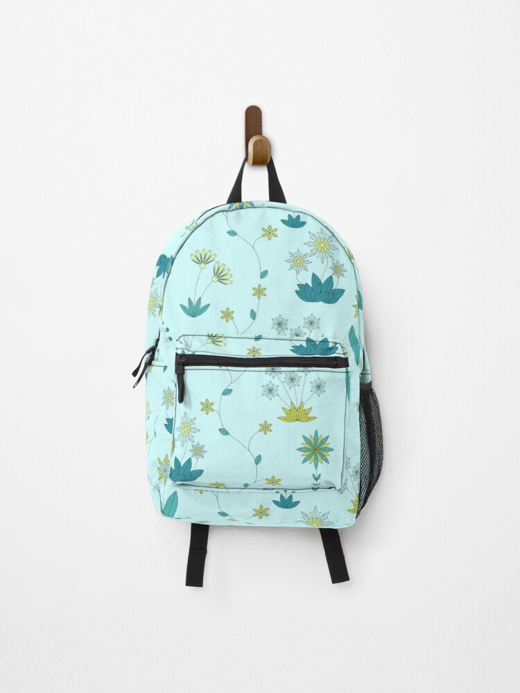 Thumbnail 1 of 3, Backpack, Abstract flowers pattern designed and sold by EngineerGoC.