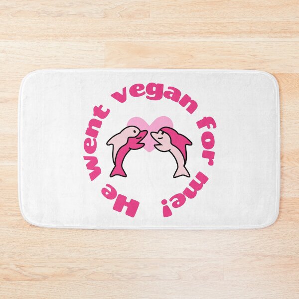Item preview, He Went Vegan For Me! Cute Vegan Valentines designed and sold by WhimsicaliTee.
