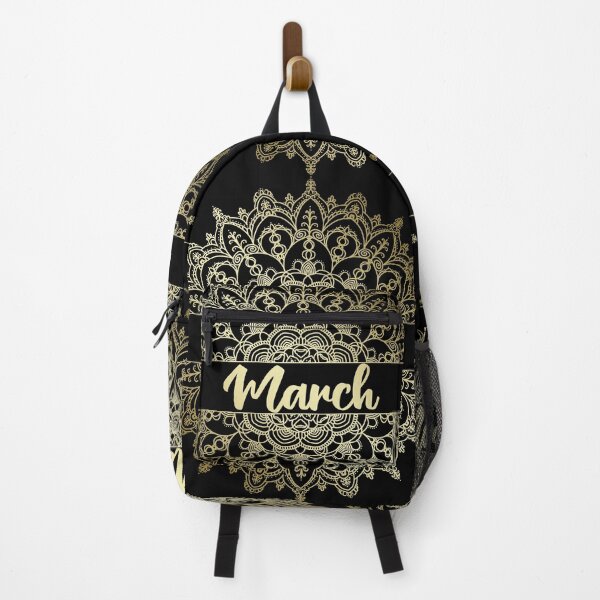 Item preview, March month for bullet journal in gold designed and sold by felinefeelings.