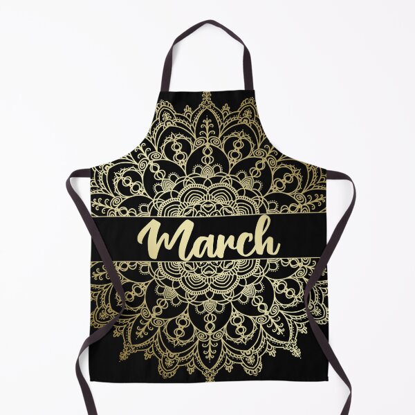 Item preview, March month for bullet journal in gold designed and sold by felinefeelings.