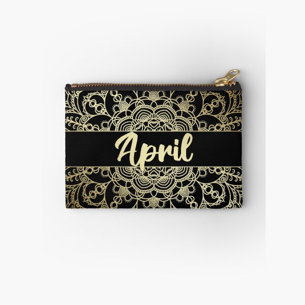 Item preview, April month for bullet journal in gold designed and sold by felinefeelings.