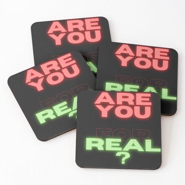 Item preview, ARE YOU FOR REAL? designed and sold by Viktor Kabbach.