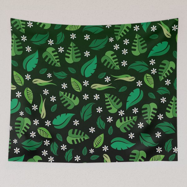 Item preview, JUNGLE PATTERN GREEN designed and sold by SECRET STORE.