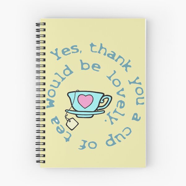 Item preview, Yes, thank you a cup of tea would be lovely.  designed and sold by sandpiperstudio.