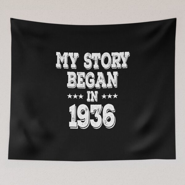 Item preview, My Story Began In 1936 designed and sold by Obiscidan.
