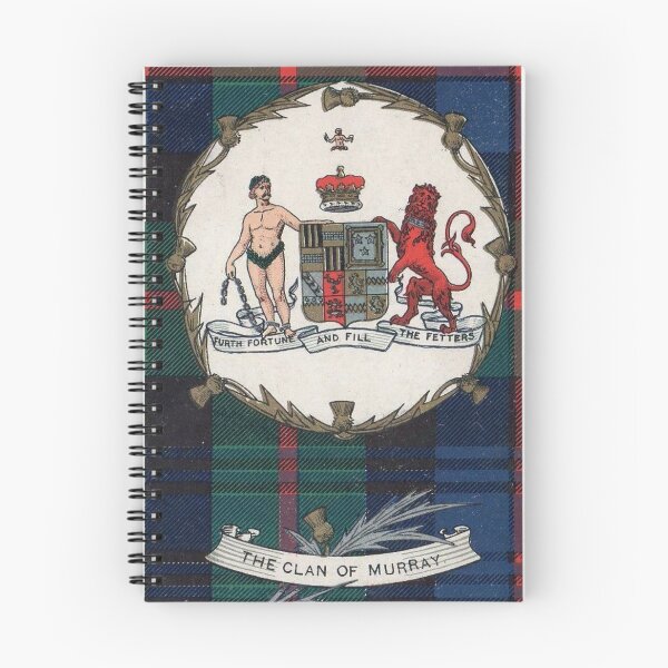 Item preview, Clan Murray Vintage Tartan Crest Badge designed and sold by BagTown Clans.