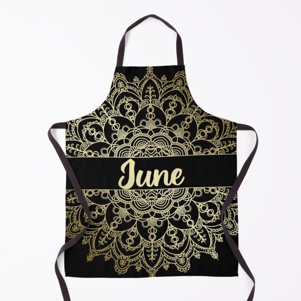 Item preview, June month for bullet journal in gold designed and sold by felinefeelings.