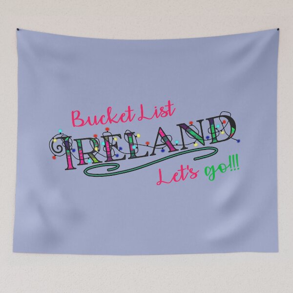 Item preview, Ireland Bucket List designed and sold by articlave.