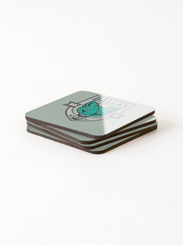 Thumbnail 4 of 5, Coasters (Set of 4), Dallas Rugby designed and sold by cocreations.