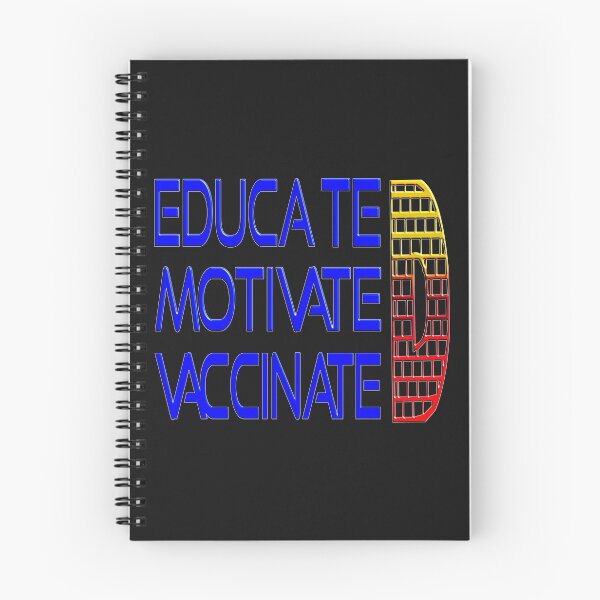 Item preview,  EDUCATED MOTIVATED VACCINATED designed and sold by Ralek.
