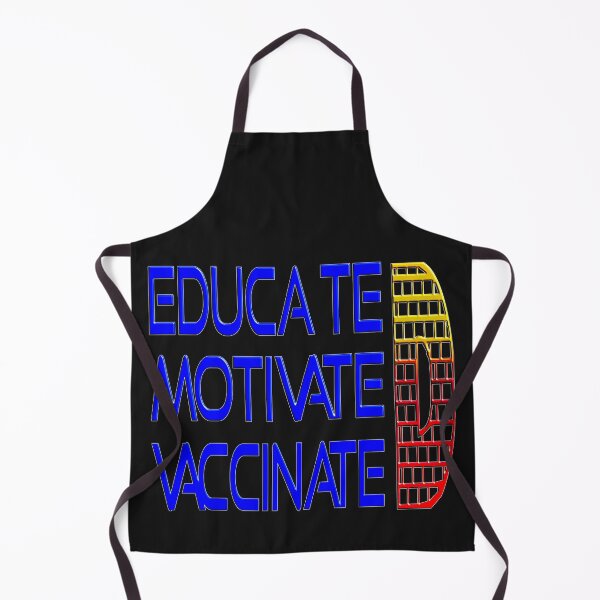 Item preview,  EDUCATED MOTIVATED VACCINATED designed and sold by Ralek.