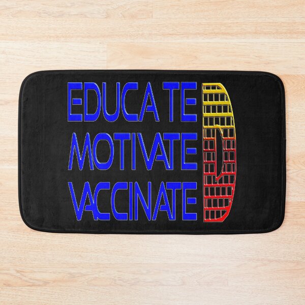 Item preview,  EDUCATED MOTIVATED VACCINATED designed and sold by Ralek.