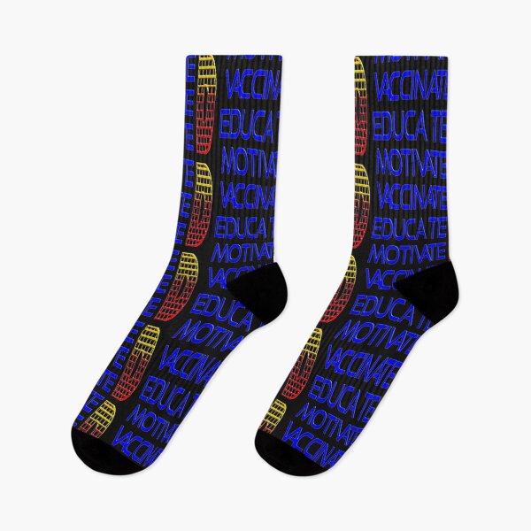 Item preview,  EDUCATED MOTIVATED VACCINATED designed and sold by Ralek.