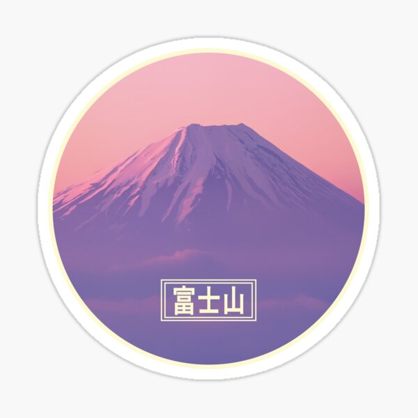 Mount Fuji Sticker
