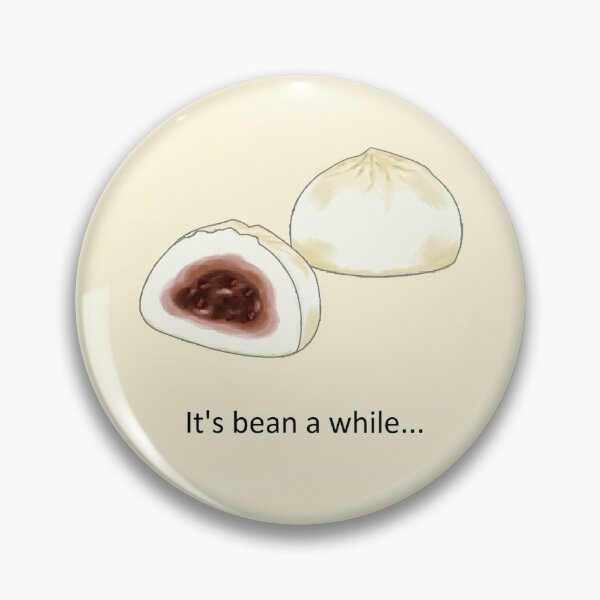 Item preview, Red Bean Bun Been A While Pun designed and sold by manyeggy.