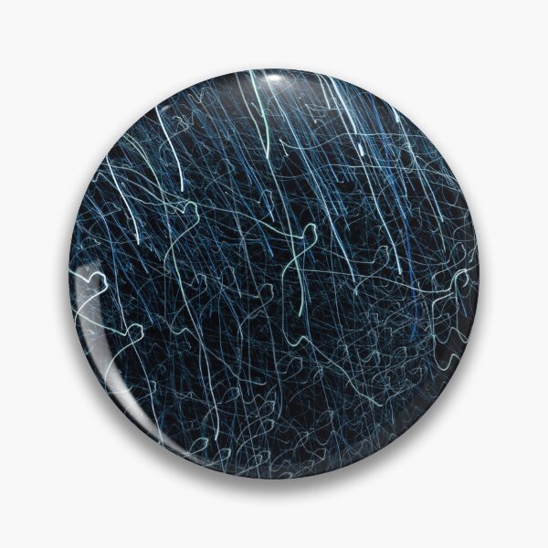 Item preview, Abstract Black and Blue Light Painting designed and sold by Neha Dargar.