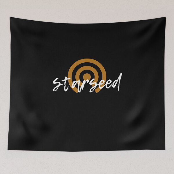Item preview, Starseed With Yellow Circles on Black designed and sold by hopaaa.
