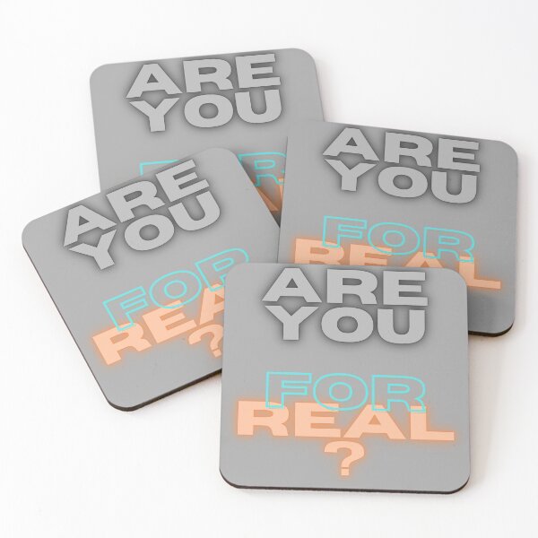 Item preview, ARE YOU FOR REAL? designed and sold by Viktor Kabbach.