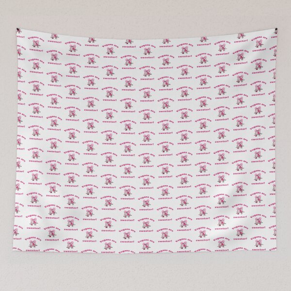 Item preview, Vegans Are Sweeter! Cute Vegan Valentines Lovebirds designed and sold by WhimsicaliTee.