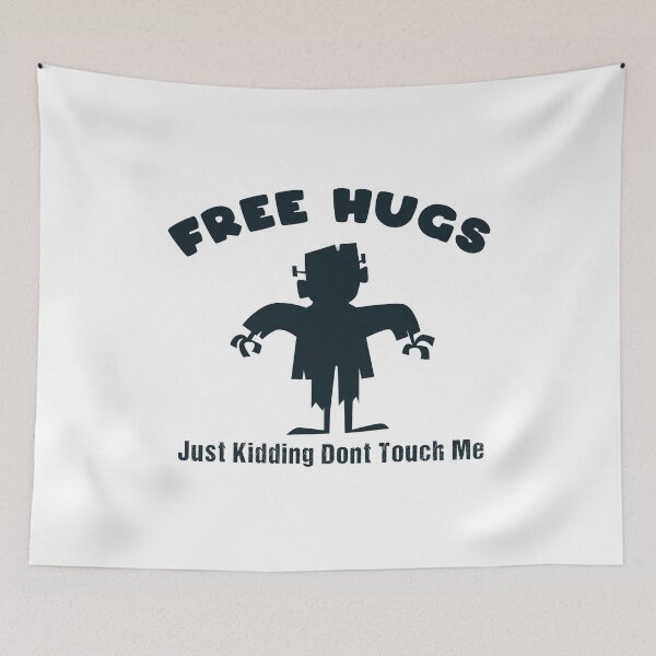 Item preview, Abrazos gratis Es broma No me toques Diseño designed and sold by Artysneak.