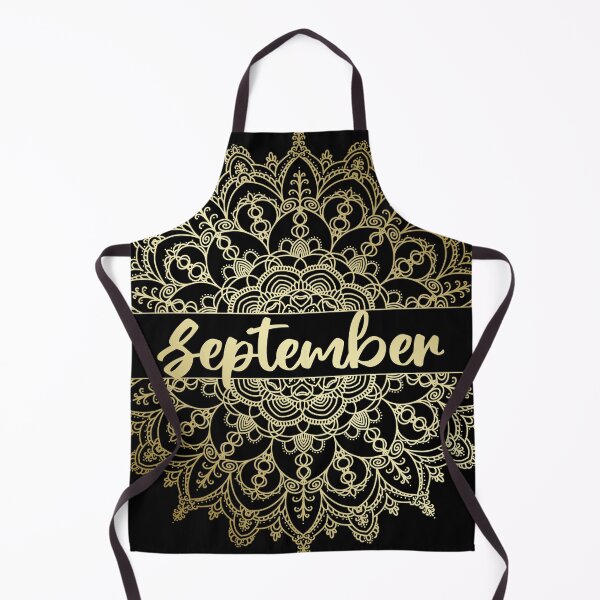 Item preview, September month for bullet journal in gold designed and sold by felinefeelings.