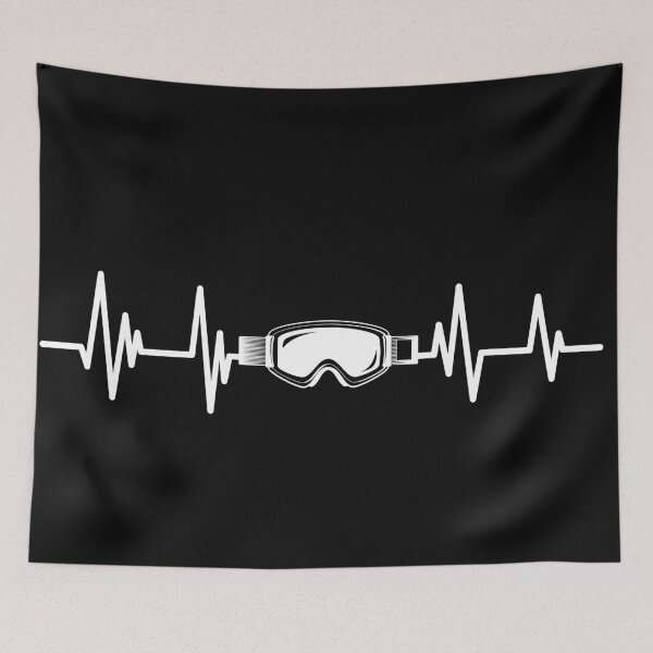 Item preview, Heartbeat Snowboarding Birthday snowboarder Player .snowboard designed and sold by ELmezz.