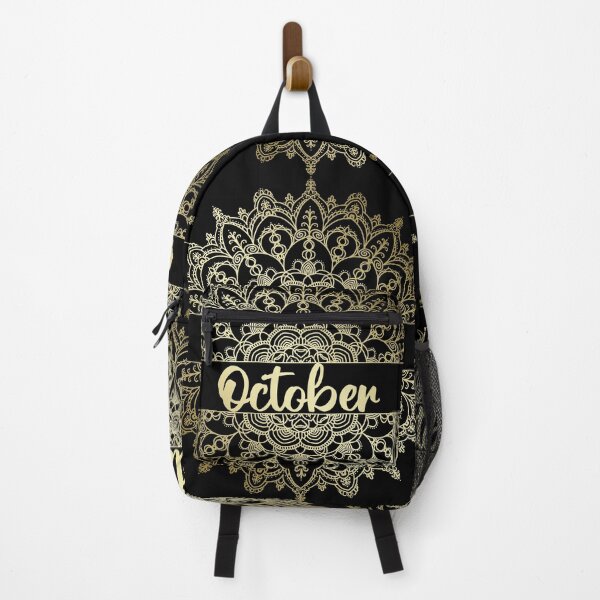 Item preview, October month for bullet journal in gold designed and sold by felinefeelings.