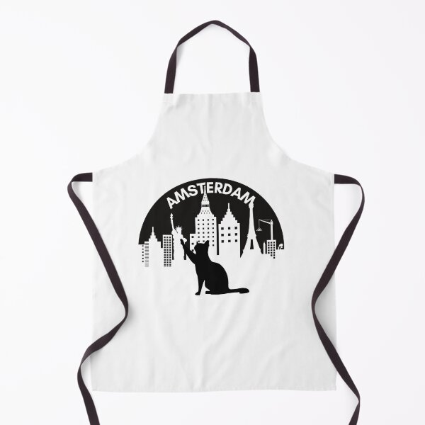 Item preview, amsterdam skyline cat designed and sold by TAWFIKATZ.