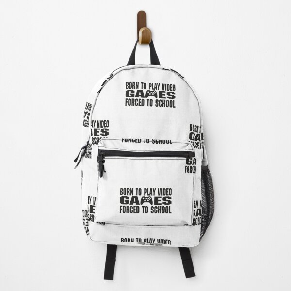 Item preview, Born To Play Video Games Forced To School designed and sold by Organization -Shirt.
