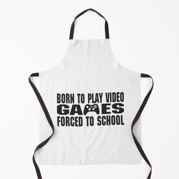 Item preview, Born To Play Video Games Forced To School designed and sold by Organization -Shirt.