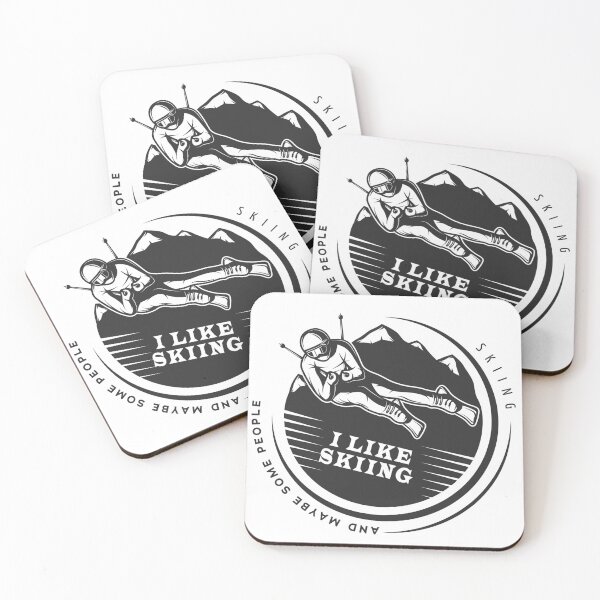 Item preview, I Like skiing And Maybe Some People designed and sold by YAITPSTORE.
