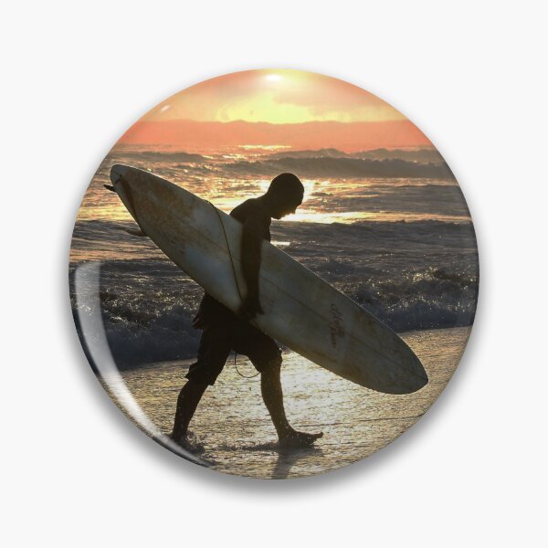 Item preview, Kauai Surfer Heading Home at Sunset designed and sold by Catherine Sherman.